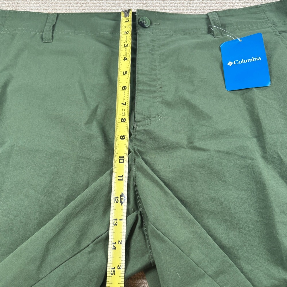 Columbia‎ Pine Canyon Weekend Shorts Mens 42 Green 8" Inseam Gorpcore Hiking NWT - Picture 10 of 13